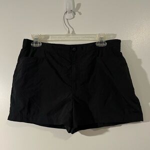 Lands' End Classic Black Swim Shorts